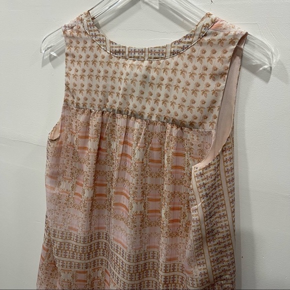 Tabitha Webb Sleeveless Printed Blouse Medium Lightweight - Picture 6 of 7